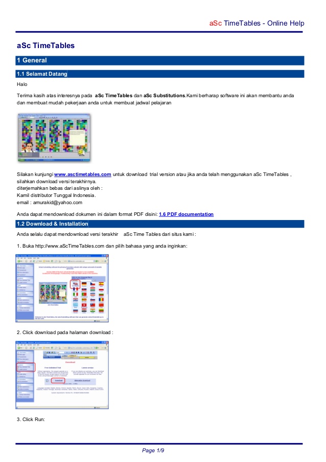 Asc Timetables 2009 5.2 Download